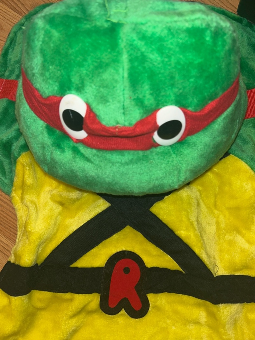 TMNT PIllow Pal RARE 1989 Raphael  GUC - Picture 4 of 9